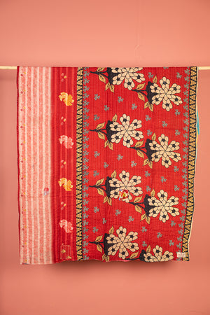 Vintage Kantha Throw - 1616