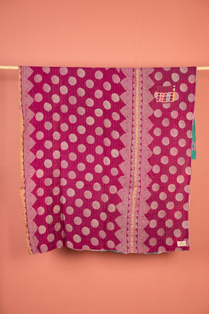 Vintage Kantha Throw - 1620