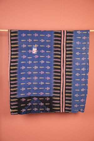 Vintage Kantha Throw - 1621