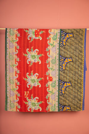 Vintage Kantha Throw - 1622