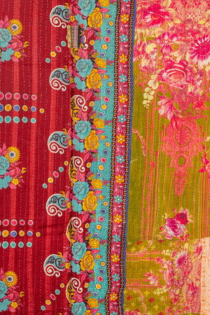 Vintage Kantha Throw - 1624