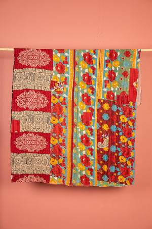 Vintage Kantha Throw - 1632