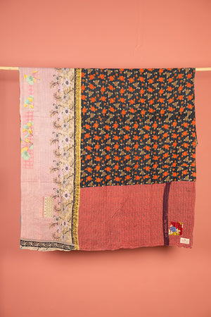 Vintage Kantha Throw - 1632