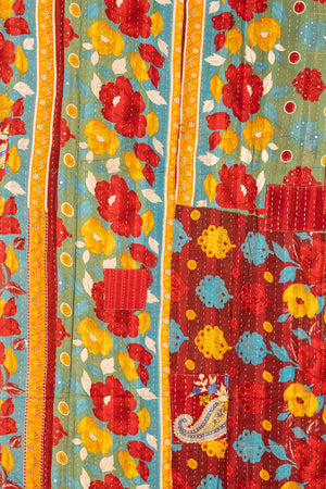 Vintage Kantha Throw - 1632