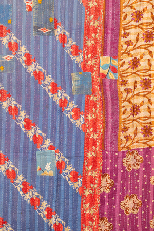 Vintage Kantha Throw - 1634