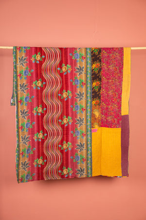 Vintage Kantha Throw - 1635