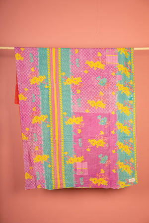 Vintage Kantha Throw - 1636