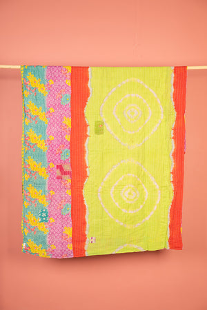 Vintage Kantha Throw - 1636