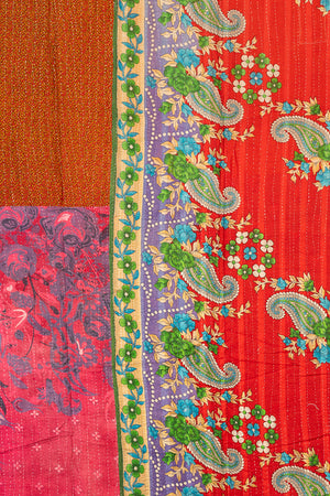 Vintage Kantha Throw - 1637