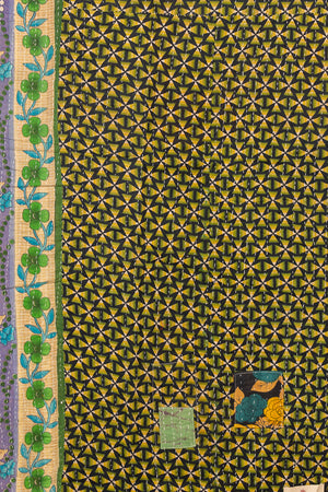 Vintage Kantha Throw - 1637