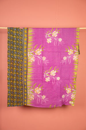 Vintage Kantha Throw - 1638