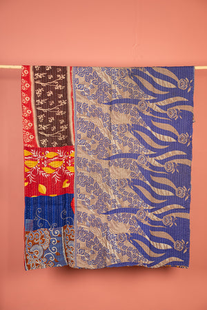 Vintage Kantha Throw - 1639