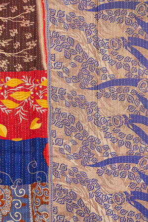 Vintage Kantha Throw - 1639