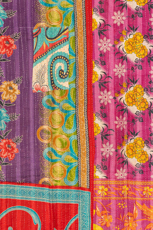Vintage Kantha Throw - 1640