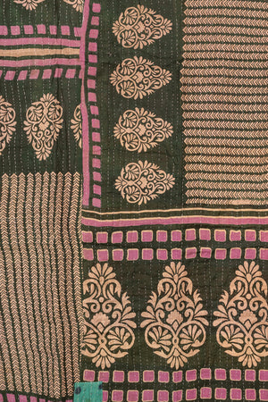 Vintage Kantha Throw - 1641