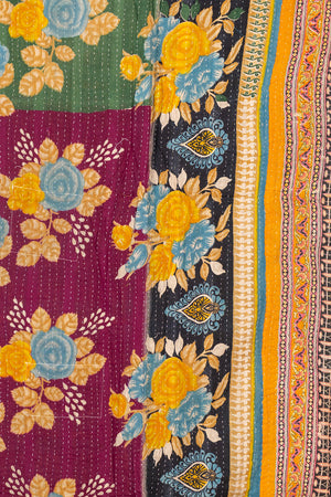 Vintage Kantha Throw - 1642