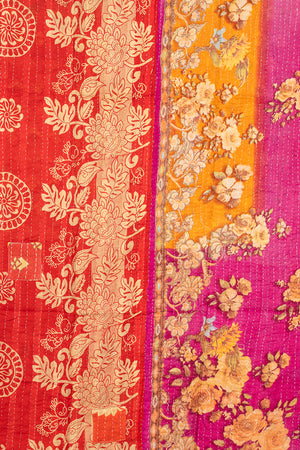 Vintage Kantha Throw - 1643