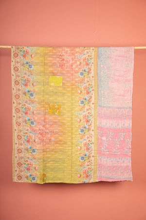 Vintage Kantha Throw - 1648
