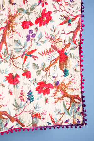 Fusion Kantha Quilt - 124