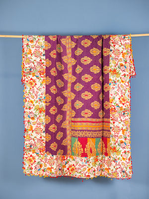 Fusion Kantha Quilt - 137
