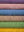 Green Recycled Cotton Block Colour Throw