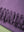 Lilac Recycled Cotton Block Colour Throw