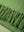 Green Recycled Cotton Block Colour Throw
