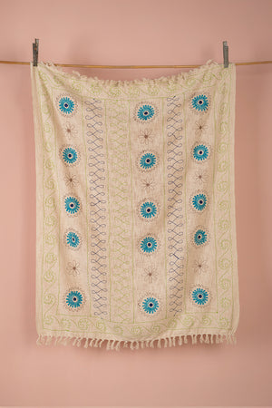 Enola Embroidered Throw