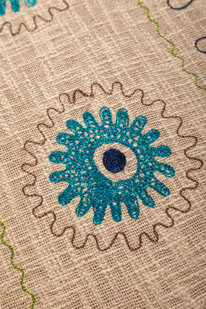 Enola Embroidered Throw