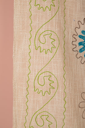 Enola Embroidered Throw