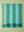 Dark Green & Turquoise Midi Stripe Recycled Cotton Throw