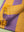 Lilac & Yellow Recycled Cotton Wide Stripe Throw