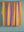 Lilac & Yellow Recycled Cotton Wide Stripe Throw