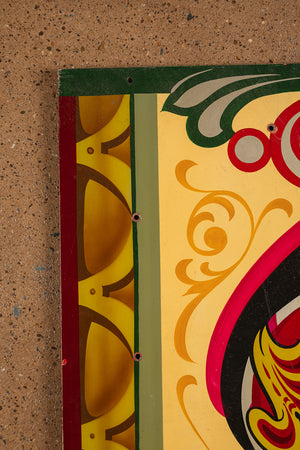Big Wheel' Metal Fairground Sign (2 parts)