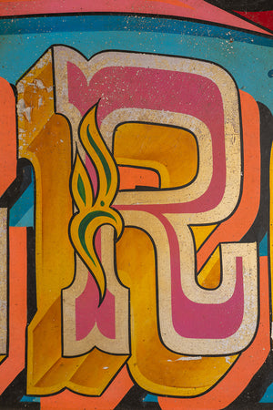Fairground Attractions' Metal Sign (3 parts)