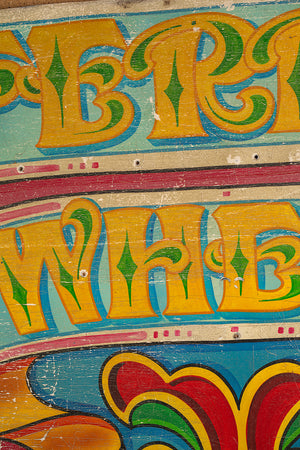 Ferris Wheel' Metal Fairground Sign
