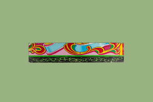 Swirl & Scroll Metal Fairground Sign - Right Side (2 parts)