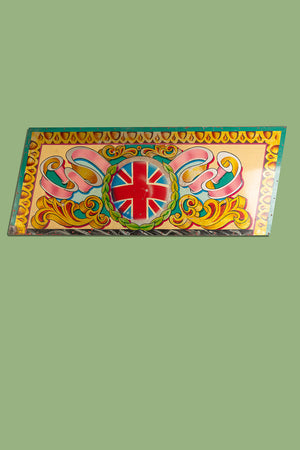 Union Jack Metal Fairground Sign - 01
