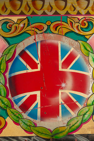 Union Jack Metal Fairground Sign - 02
