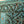 Carved Vintage Blue Wall Mirror