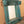 Carved Vintage Blue Wall Mirror