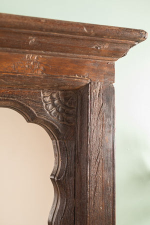 Wooden Vintage Carved Wall Mirror