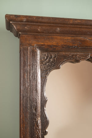 Wooden Vintage Carved Wall Mirror