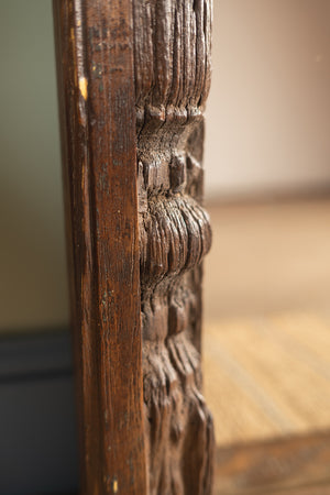 Wooden Vintage Carved Wall Mirror