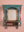 Vintage Blue Temple Wall Mirror