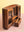 Wooden Vintage Wall Mirror with Cabinets