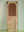Vintage Teal Green Carved Door Panel Mirror
