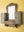 Vintage Blue Wall Mirror with Cupboards