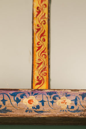 Painted Arches Vintage Wall Mirror (Re-worked)