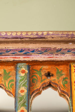 Painted Arches Vintage Wall Mirror (Re-worked)